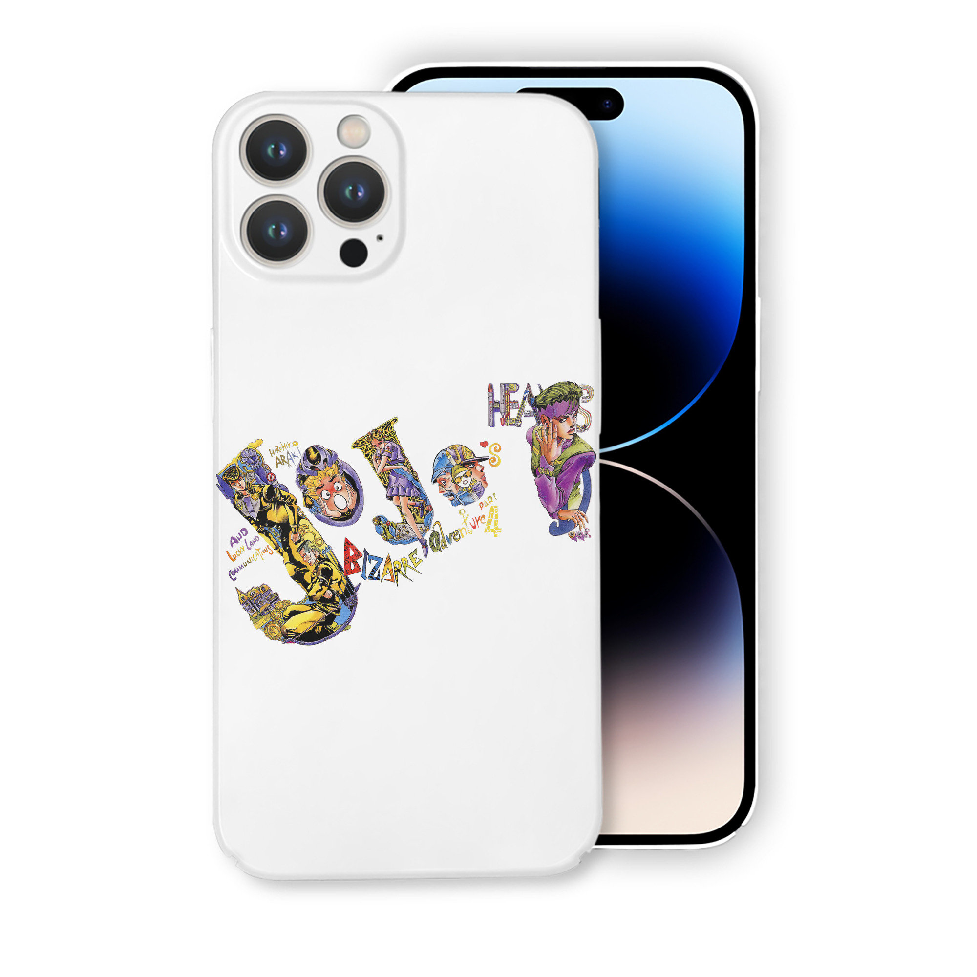 （画像用） ジョジョの奇妙な冒険 JoJo's Bizarre Adventure 【iPhone 14シリーズ対応】ハードケース